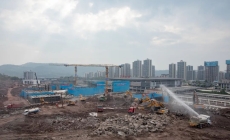万州北站扩建稳步推进中，最新建设画面来了。