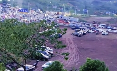 五桥“放牛坡”停车场已建好，可以放心大胆开车来玩了。