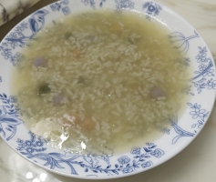 好吃的阴米粥。