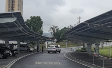 万州打造重庆首个光伏停车场。