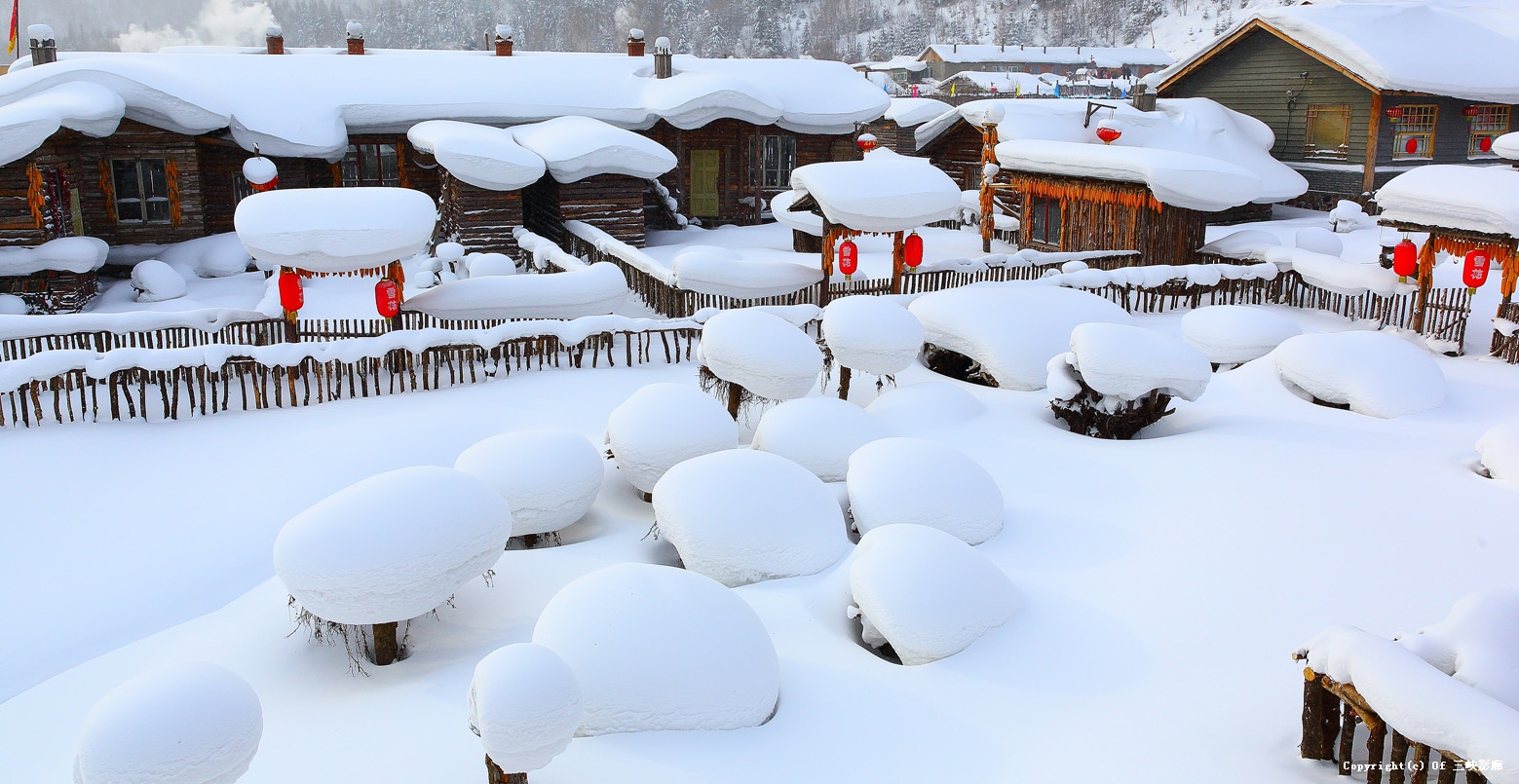 雪乡雪景