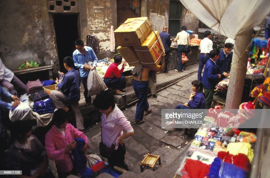 1986年万县的一条小街