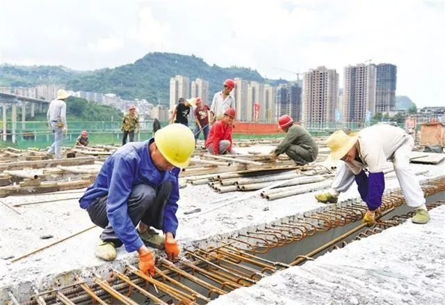 万州长生河南大桥建设