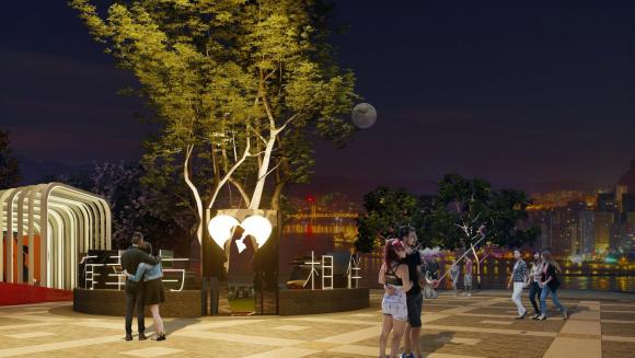 万州江南新区三生云廊工程景观方案
