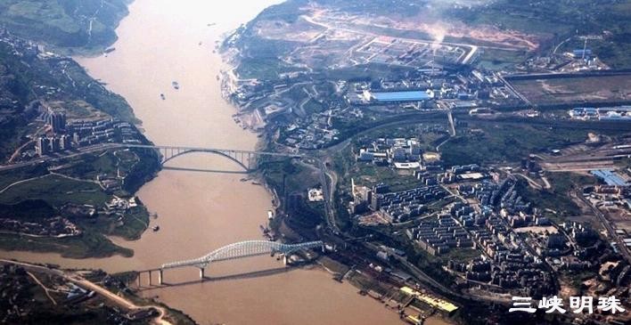 万州铁路桥和长江大桥