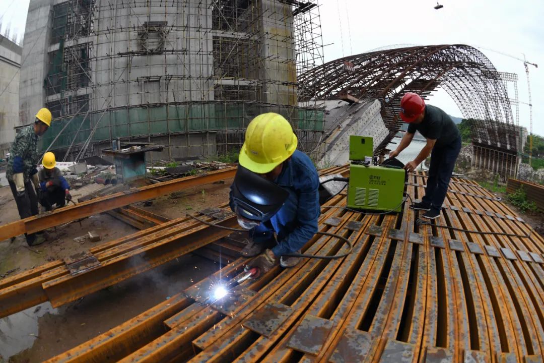 万州密溪沟大桥建设