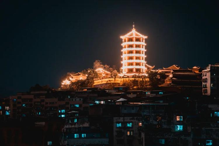 超级震撼的万州美景