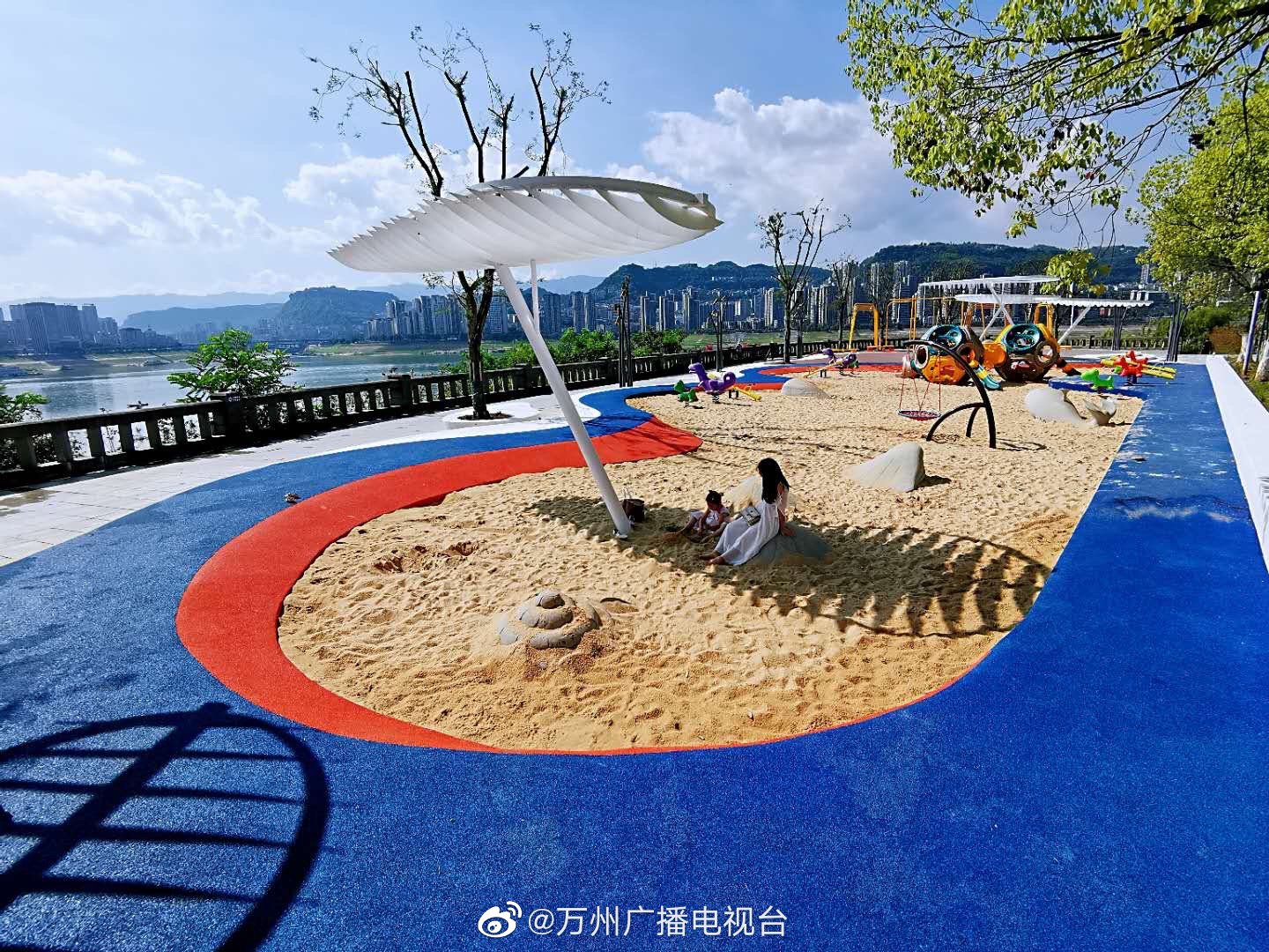 万州江南新区滨江公园