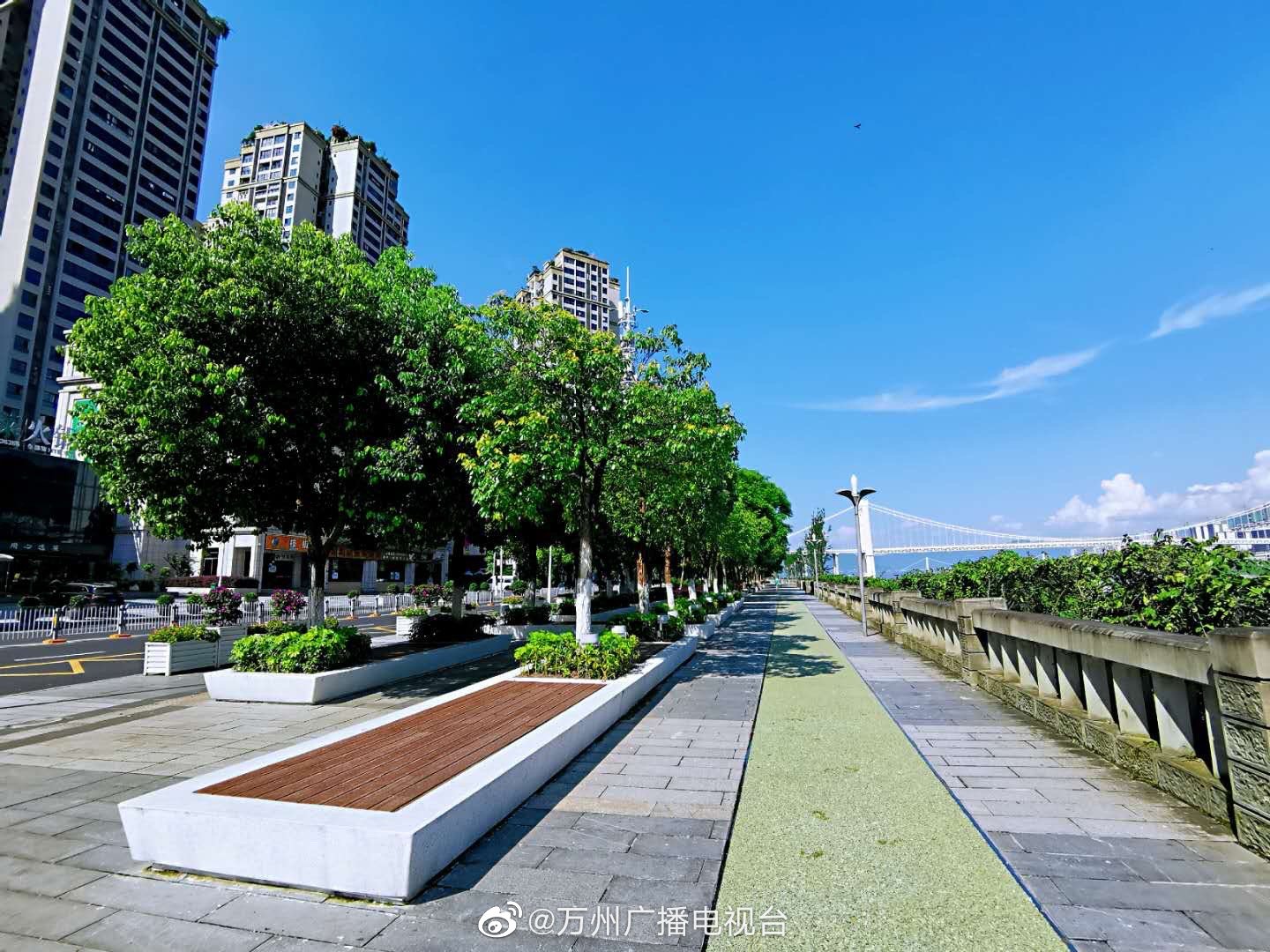 万州大桥溪音乐广场