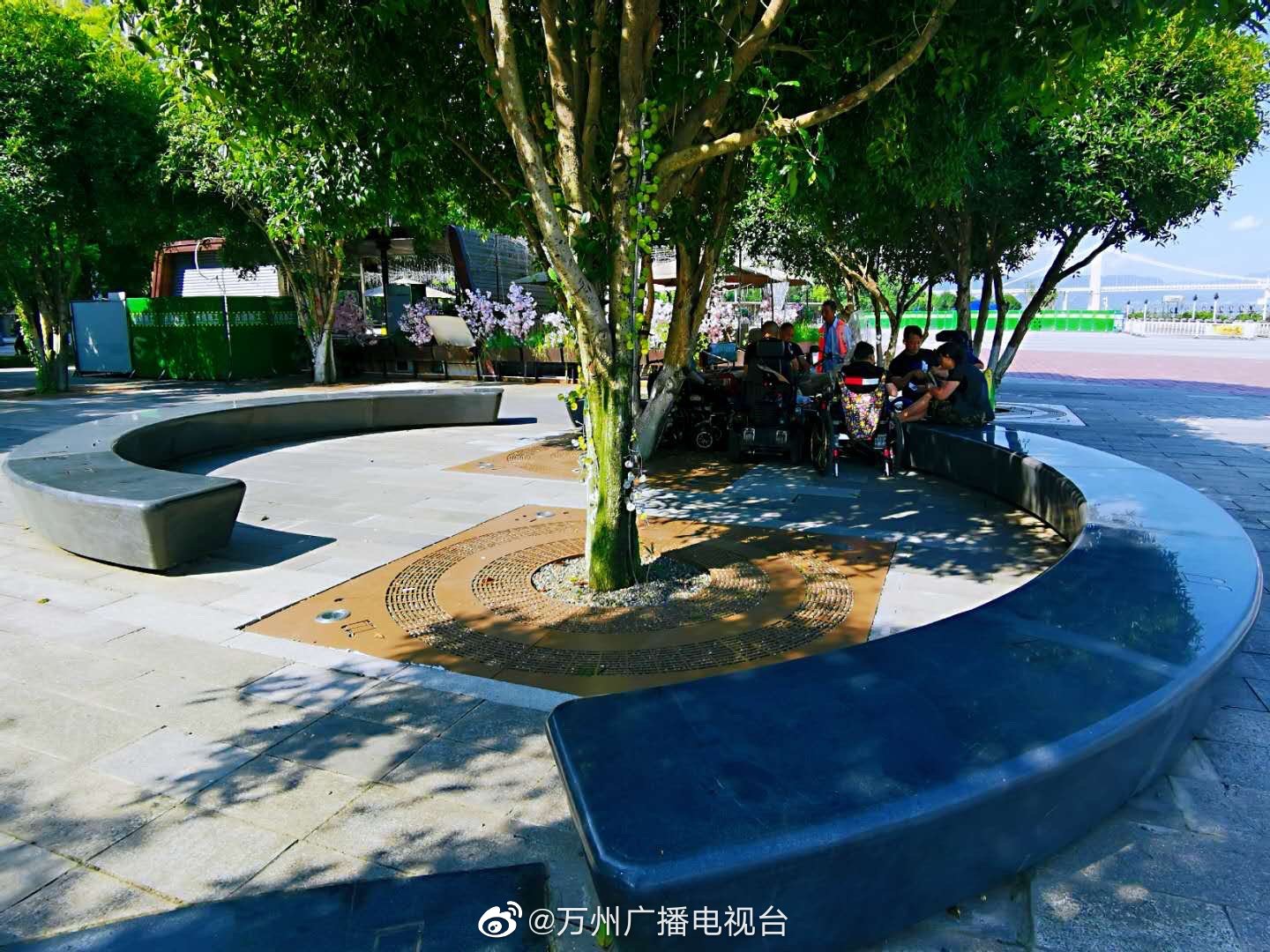 万州大桥溪音乐广场